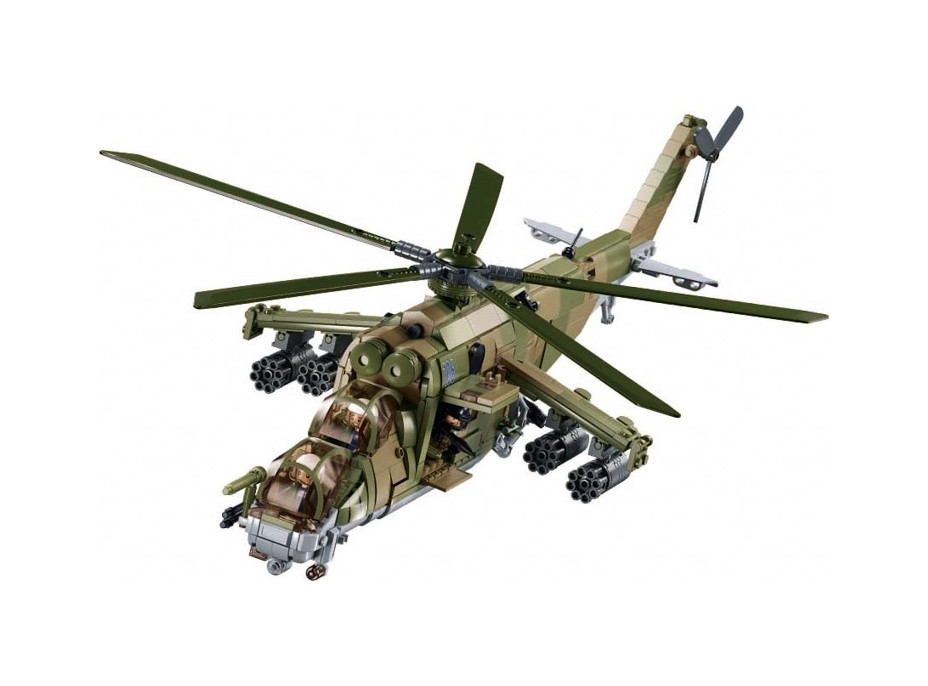 Sluban Bojový vrtuľník MI-24S M38-B1137