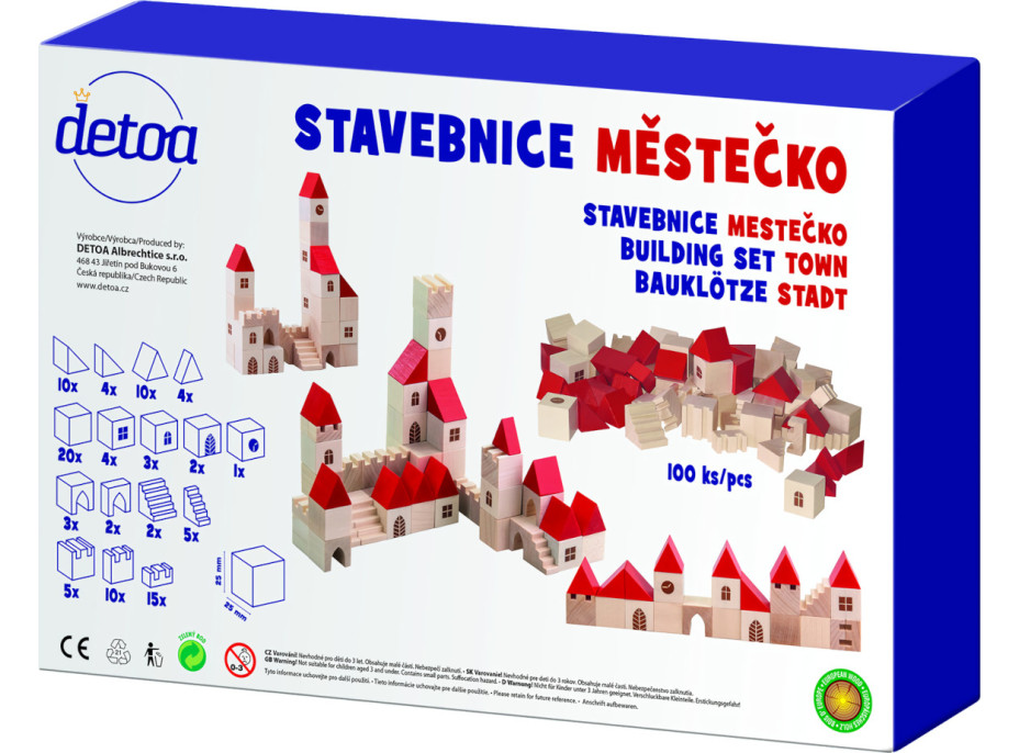 Detoa Stavebnica mestečko