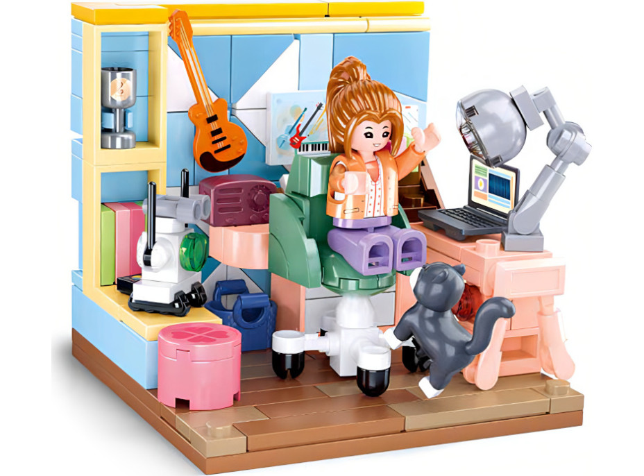 Sluban Girls Dream Mini Handcraft M38-B1016B Študovňa