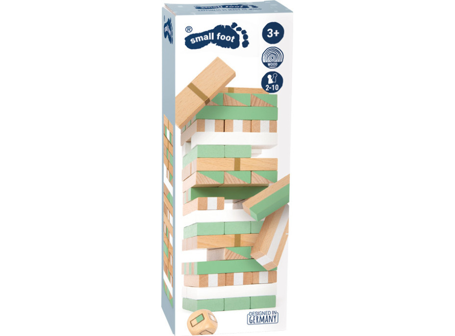 small foot Jenga veža Gold Edition