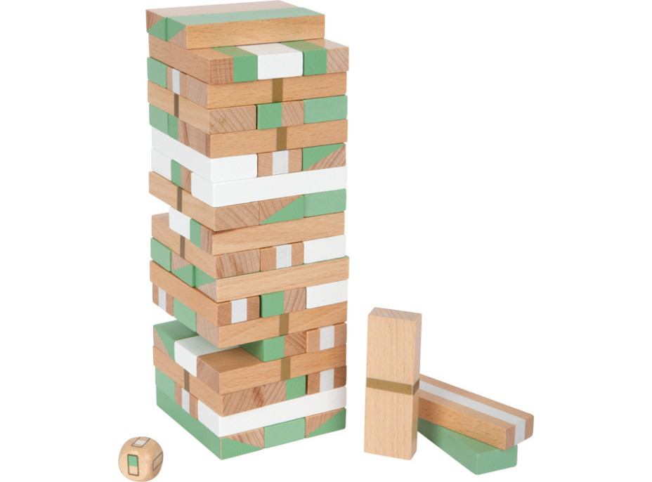 small foot Jenga veža Gold Edition