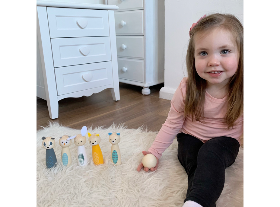 Bigjigs Toys Kolky lesné zvieratká