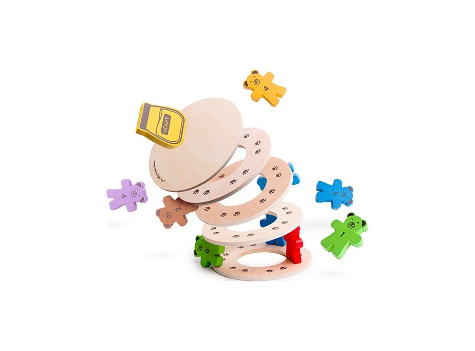 Bigjigs Toys Hra padajúce medvedíky