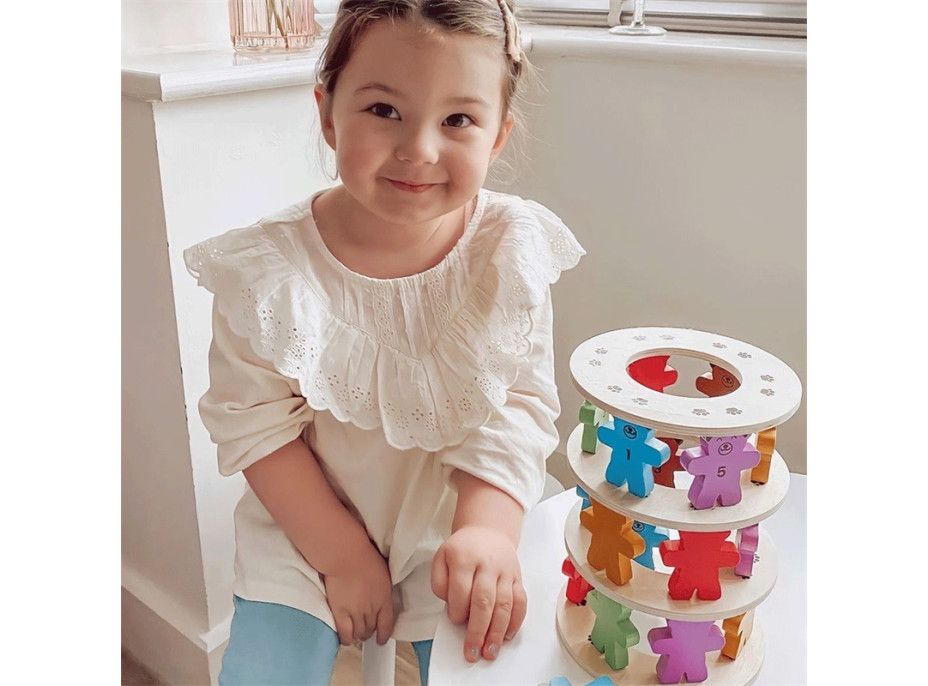 Bigjigs Toys Hra padajúce medvedíky