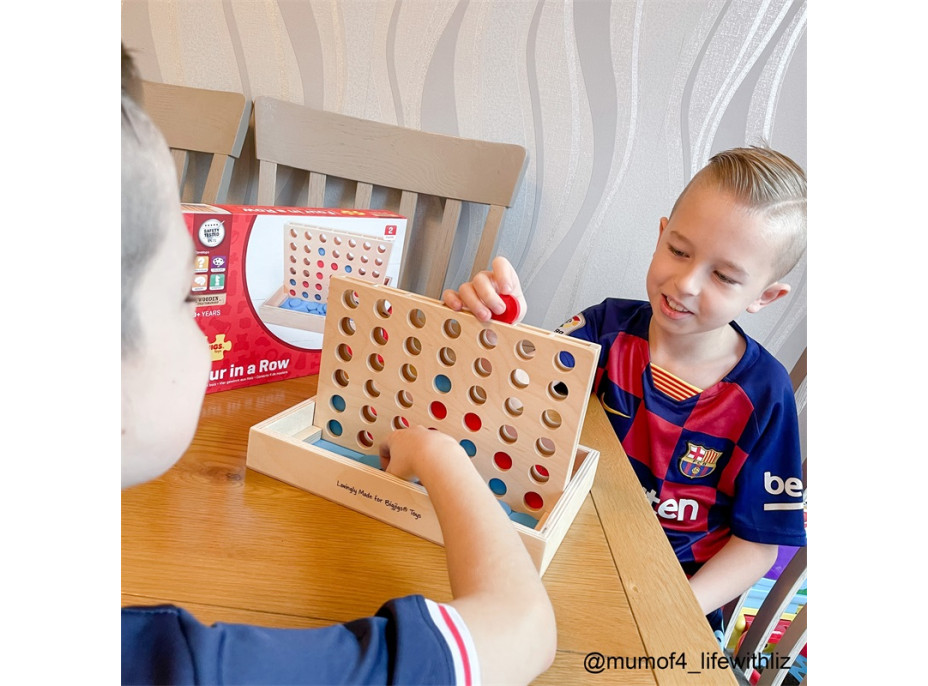 Bigjigs Toys Štyri v rovine