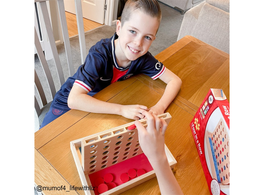 Bigjigs Toys Štyri v rovine