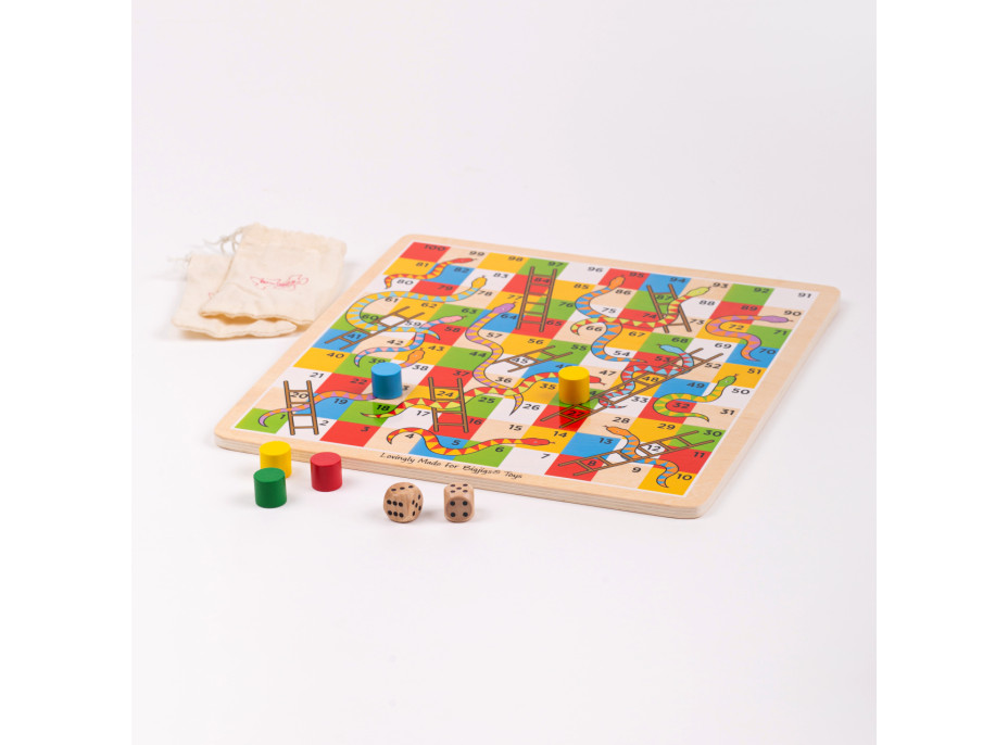 Bigjigs Toys Rebríky a hady 2