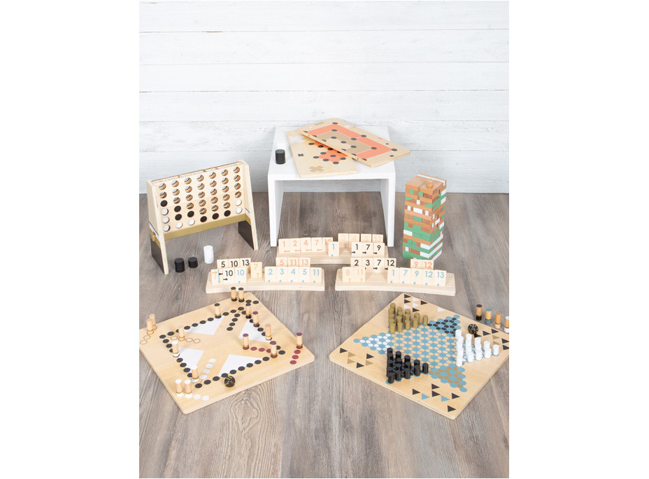 small foot Jenga veža Gold Edition