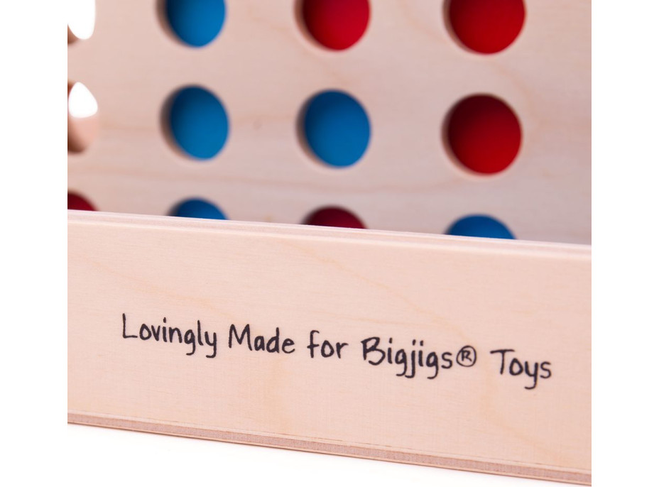 Bigjigs Toys Štyri v rovine