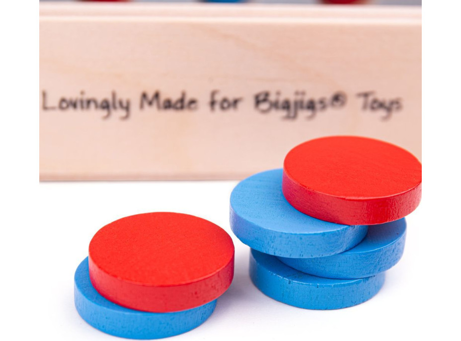 Bigjigs Toys Štyri v rovine