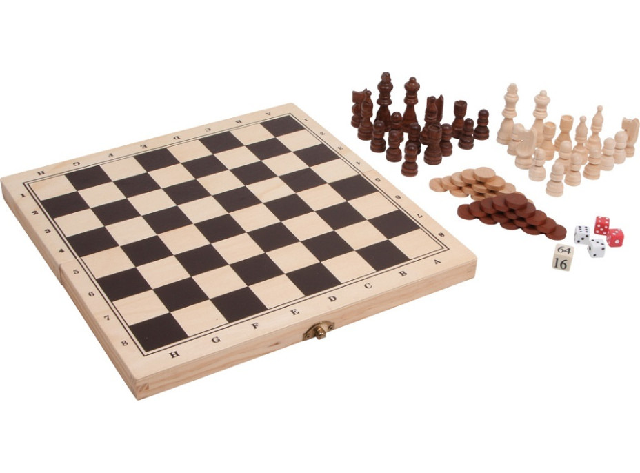 small foot Tradičné hry v drevenej krabičke
