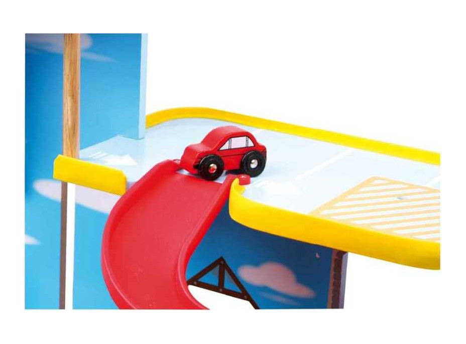 small foot Detská poschodová drevená garáž