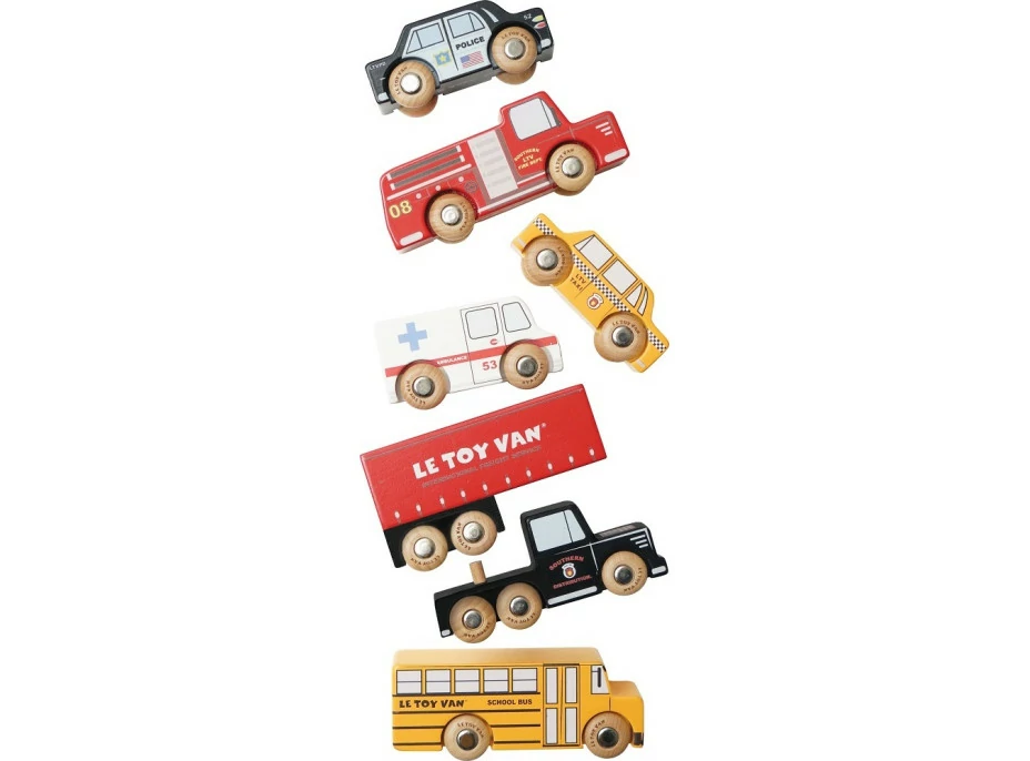 Le Toy Van Set autíčok New York