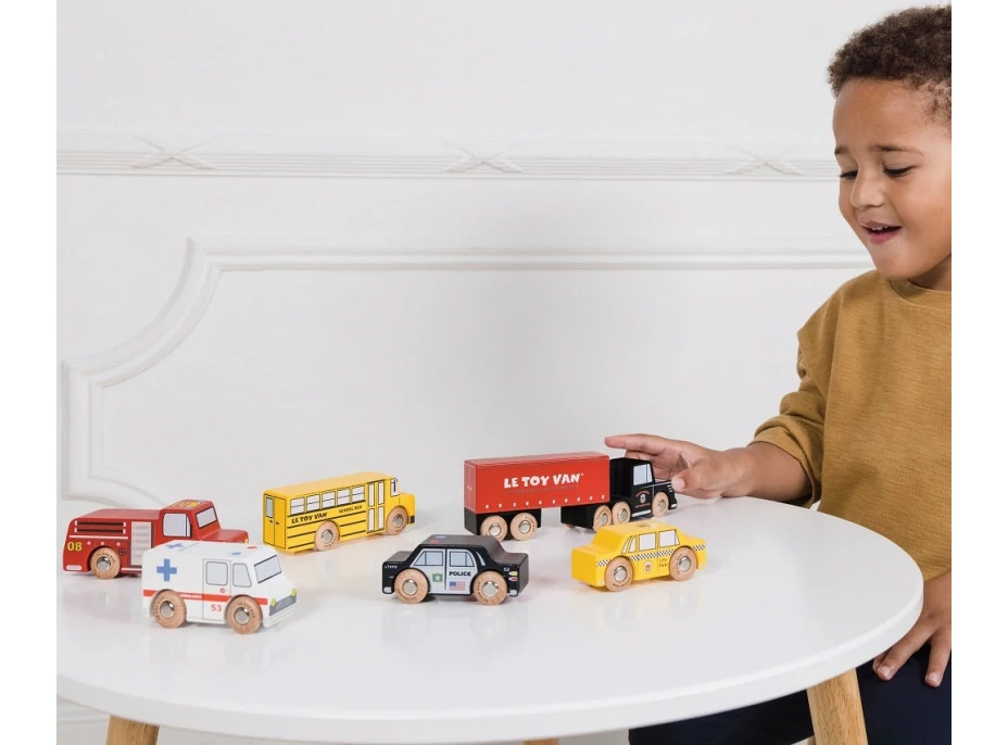 Le Toy Van Set autíčok New York