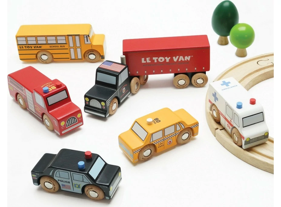 Le Toy Van Set autíčok New York