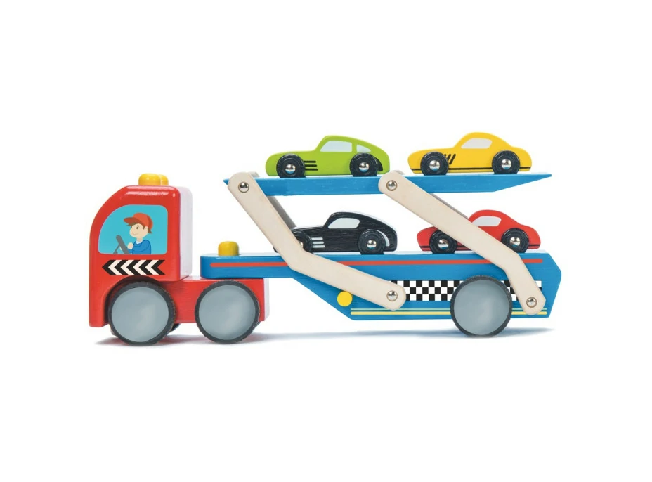 Le Toy Van Ťahač s autíčkami Race