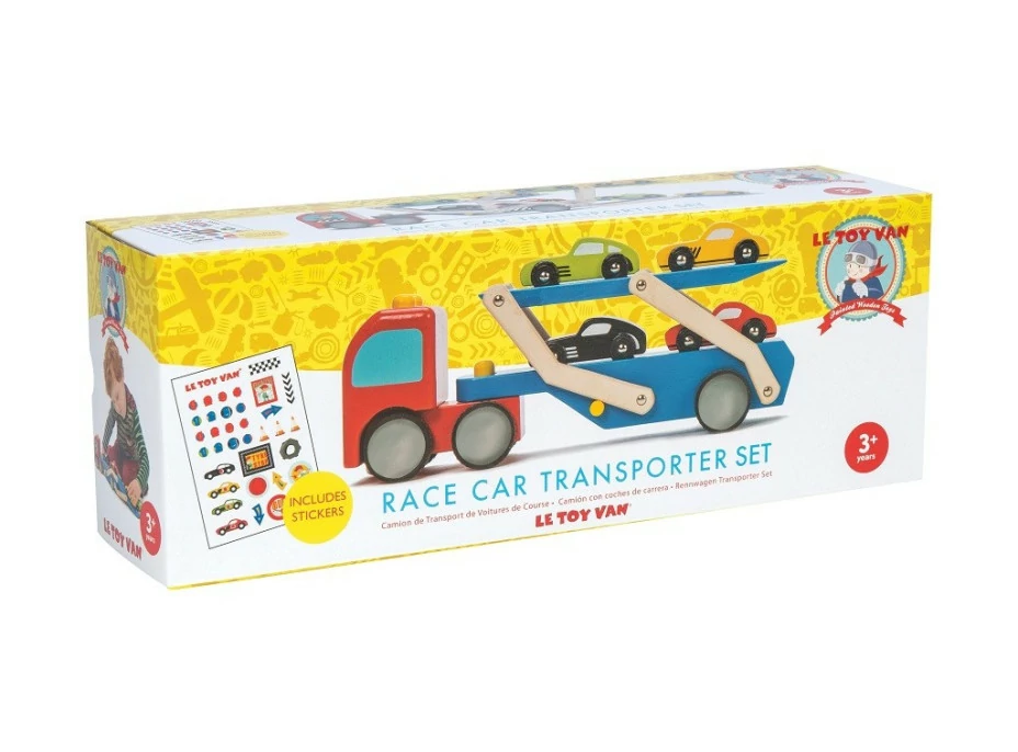 Le Toy Van Ťahač s autíčkami Race
