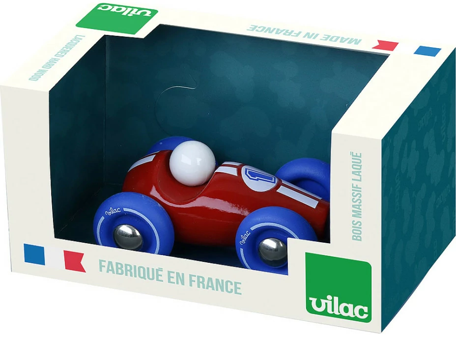 Vilac Drevené závodné mini auto 1 ks
