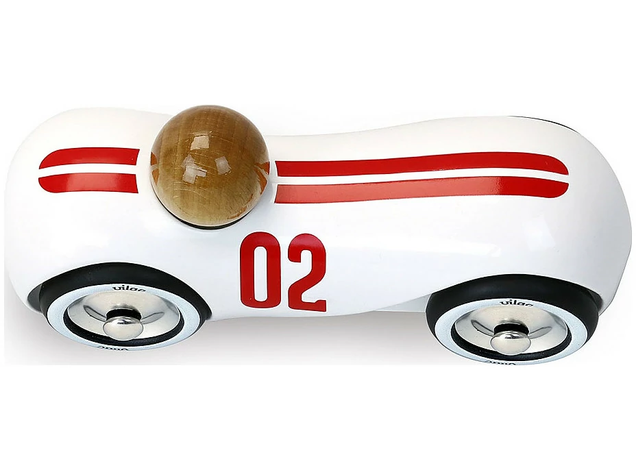 Vilac Drevené auto Streamline vintage biele