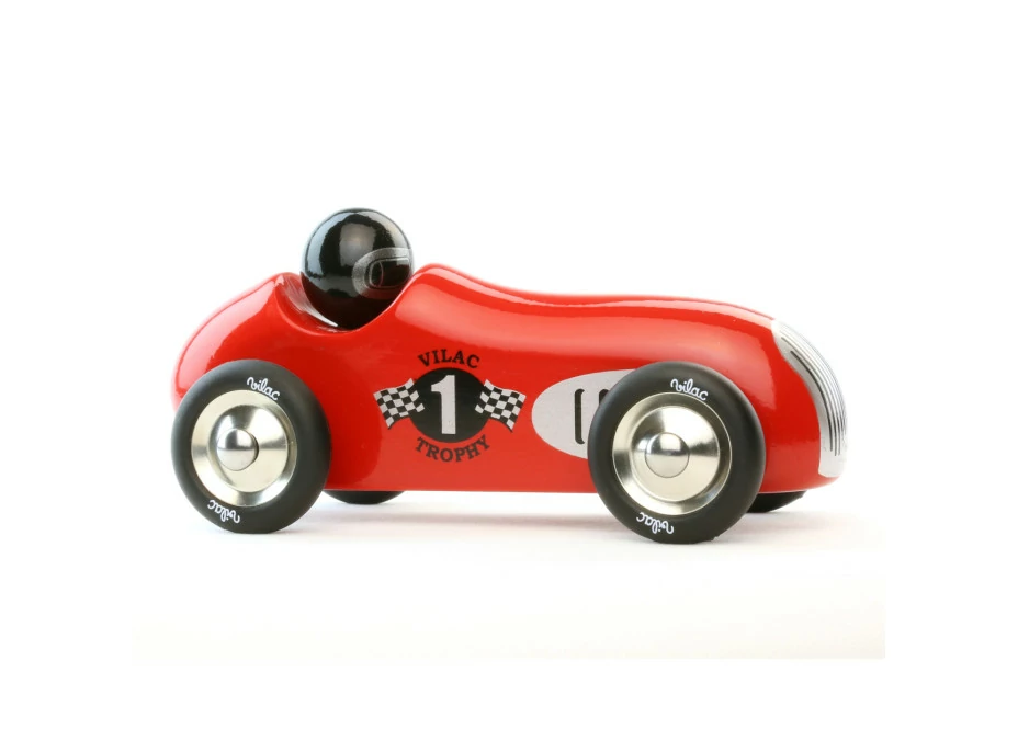 Vilac Historické závodné auto červené