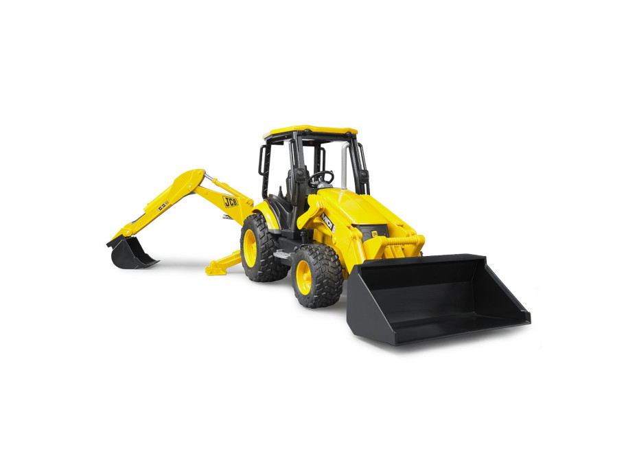 Bruder Traktor JCB MIDI čelný nakladač s bagrom