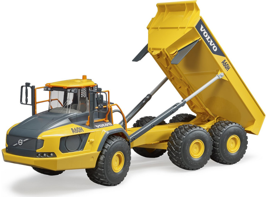 Bruder Kĺbový Dumper Volvo A60H v mierke 1:16