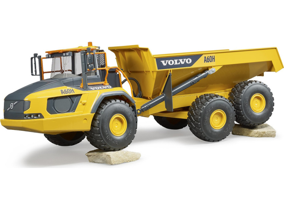 Bruder Kĺbový Dumper Volvo A60H v mierke 1:16