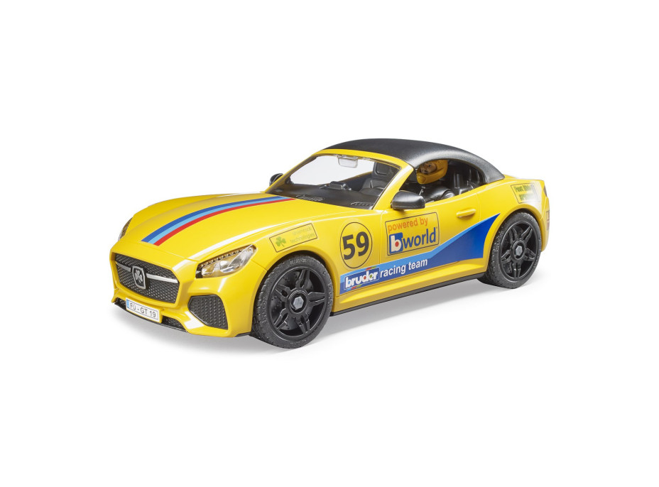 Bruder Terénne auto RAM so športovým vozidlom a figúrkou