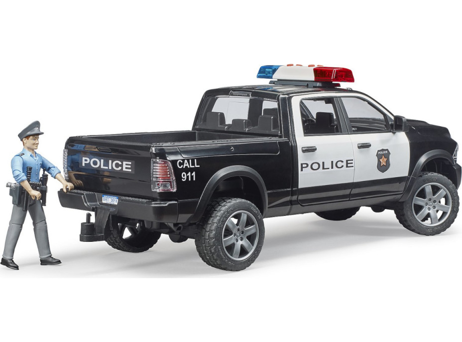 Bruder Policajné auto RAM s policajtom