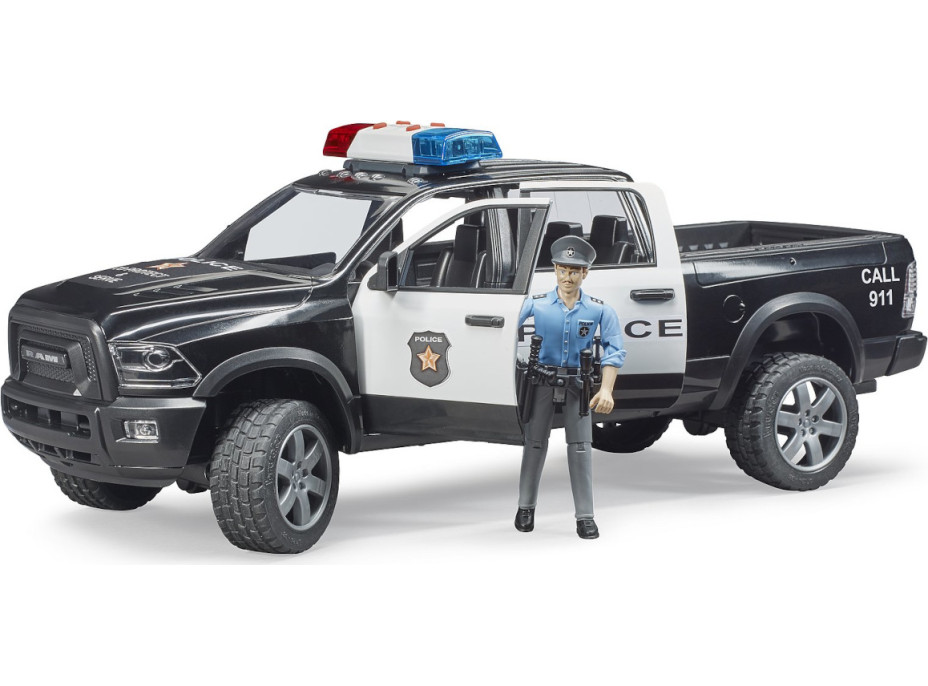 Bruder Policajné auto RAM s policajtom