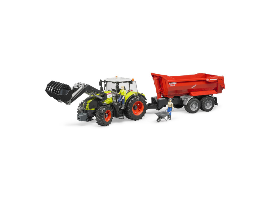 Bruder Traktor CLAAS AXION 950 s čelným nakladačom