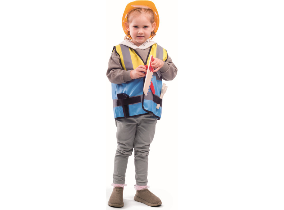 Bigjigs Toys Kostým staviteľ
