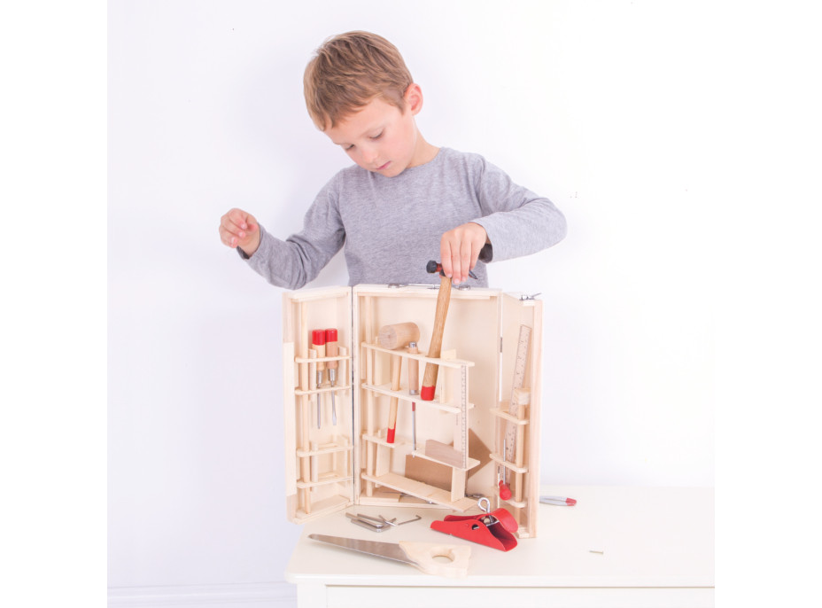 Bigjigs Toys Kufrík s náradím Junior