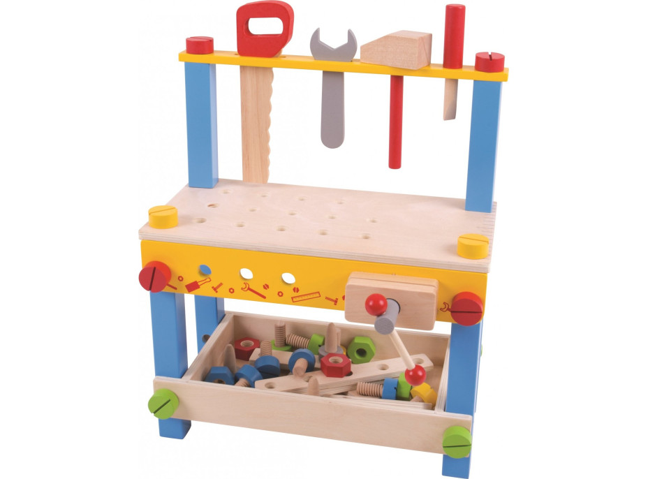 Bigjigs Toys Môj prvý pracovný stôl
