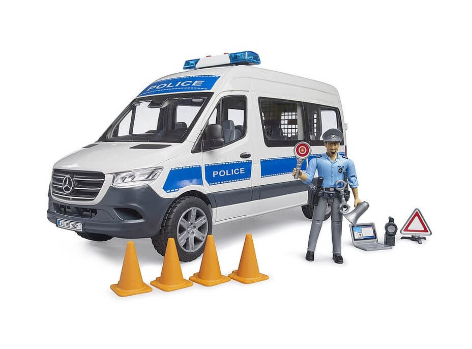 Bruder Sprinter Policajné zásahové auto