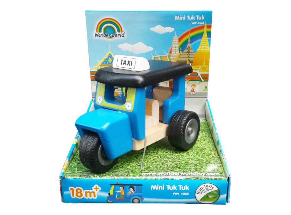 Wonderworld Drevený mini Tuk tuk