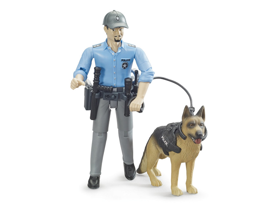 Bruder BWORLD Policajt so psom