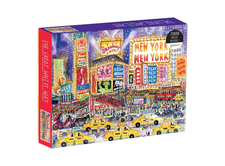 Galison Puzzle Svetlá na Broadwayi 2000 dielikov