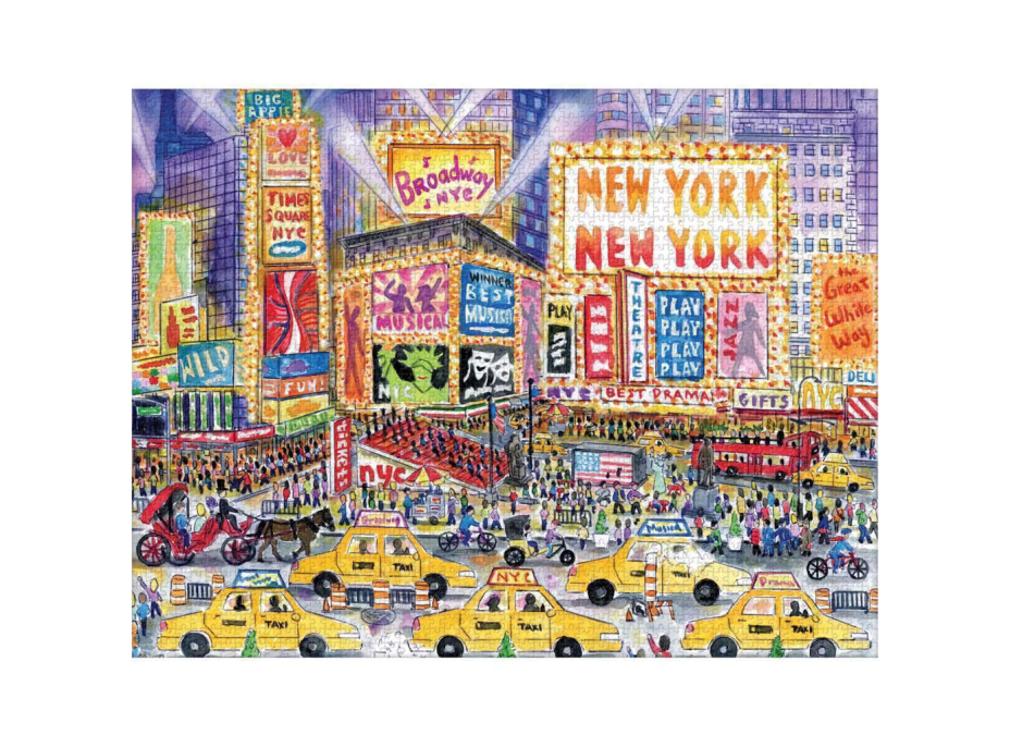 Galison Puzzle Svetlá na Broadwayi 2000 dielikov