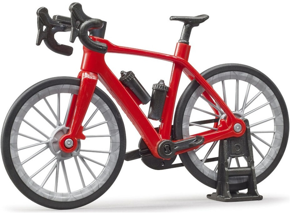 Bruder Cestný bicykel s figúrkou cyklistu