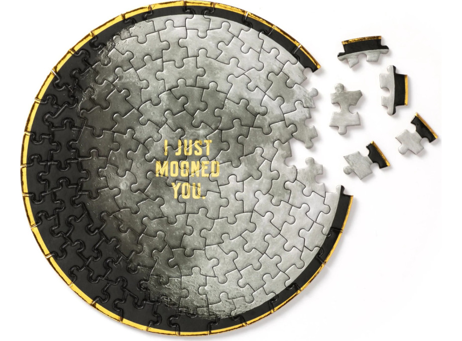 Galison Puzzle Snový Mesiac 100 dielikov