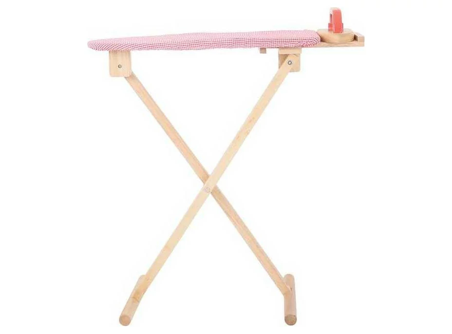 Bigjigs Toys Drevená žehliaca doska so žehličkou