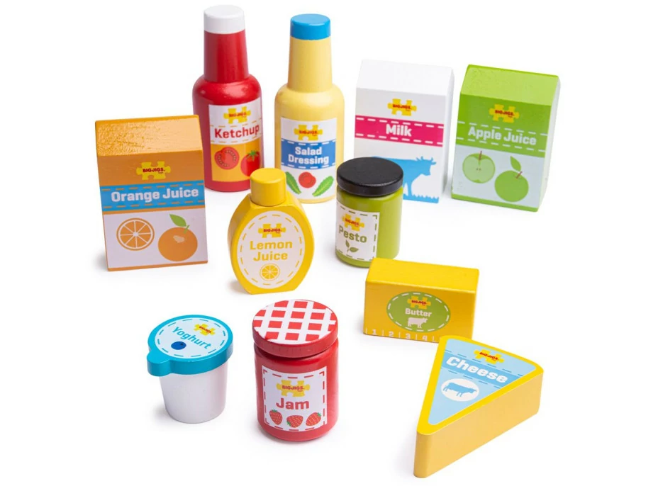 Bigjigs Toys Sada čerstvých potravín