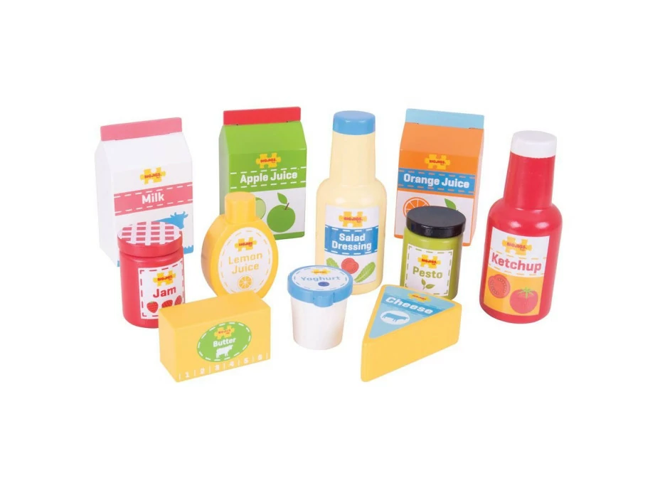 Bigjigs Toys Sada čerstvých potravín
