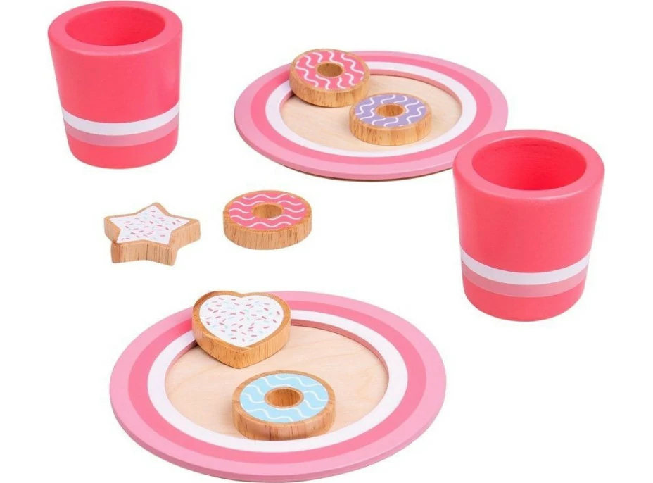 Bigjigs Toys Set na sušienky s mliekom