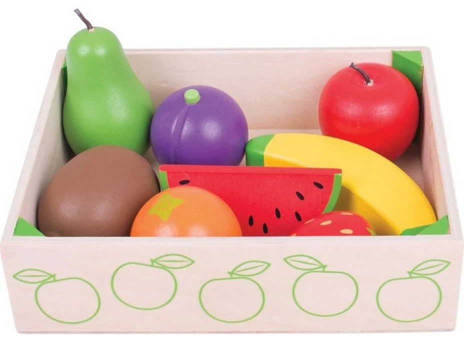 Bigjigs Toys Krabička s ovocím