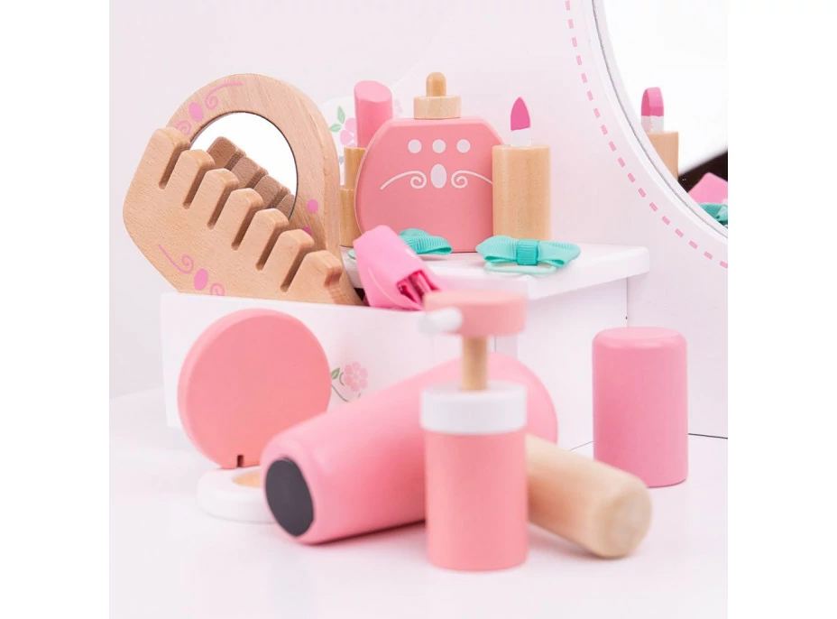 Bigjigs Toys Drevená kozmetická súprava