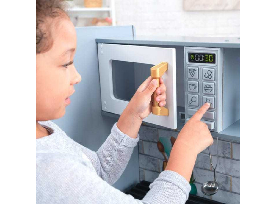 KidKraft Drevená kuchynka Uptown Elite biela