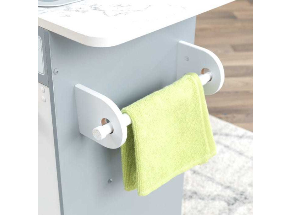 KidKraft Drevená kuchynka Uptown Elite biela