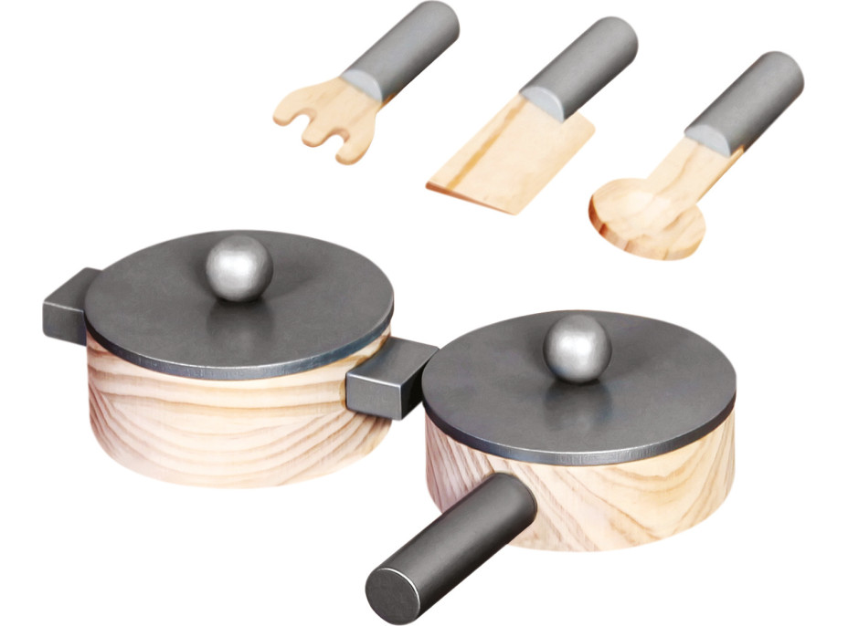 Bino Drevená kuchynka Amélia s príslušenstvom